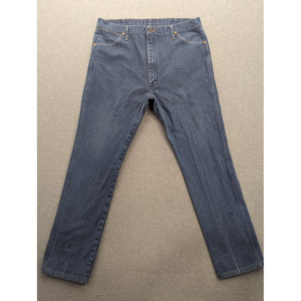 Wrangler Jeans Mens 40x34 Blue Denim Cowboy Cut Original Fit 13MWZ 00134WZ